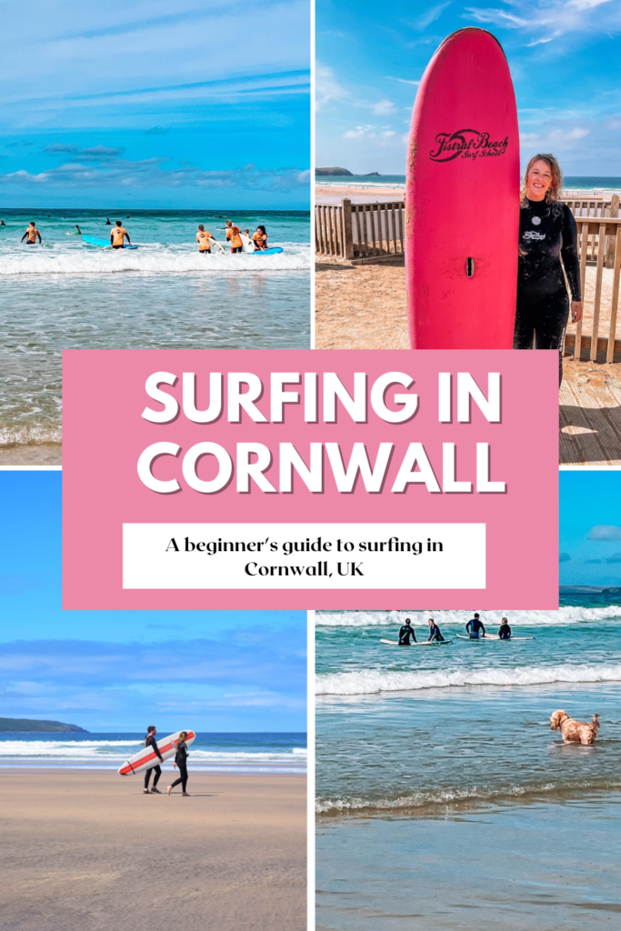 Surfing in Cornwall